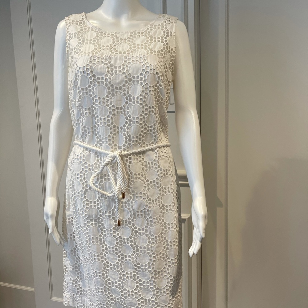 L.K. Bennett DR/Tiffany Dress white